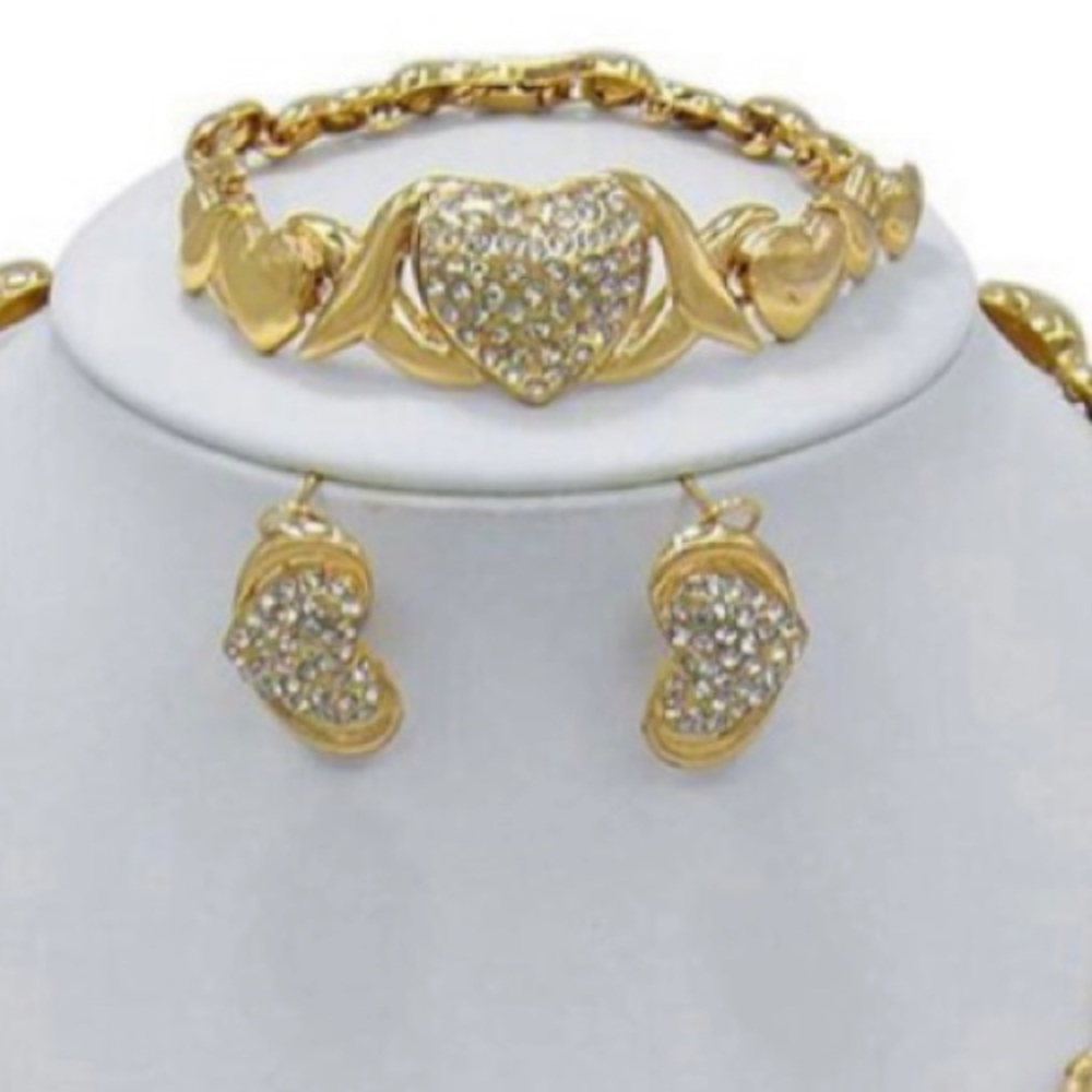 18kt gold filled set -4 piece - Picture 2 of 5